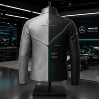 Silver Meets Carbon - MER W17 Split-Panel Jacket