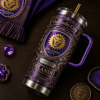 ORL Heritage Crest - Purple and Gold Ornamental Tumbler