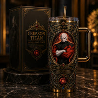 Jiren - Crimson Titan, Arms Crossed in Gilded Ornament