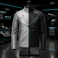 Silver Meets Carbon - MER W17 Split-Panel Jacket