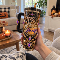 Gilded Nightfall - LAL Jewelled Gothic Tumbler
