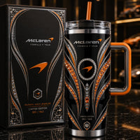 MC in Papaya - Jewelled Wing Motif Tumbler